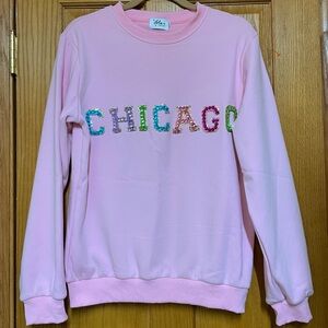 Lola and The Boys size Large “Chicago” sweatshirt